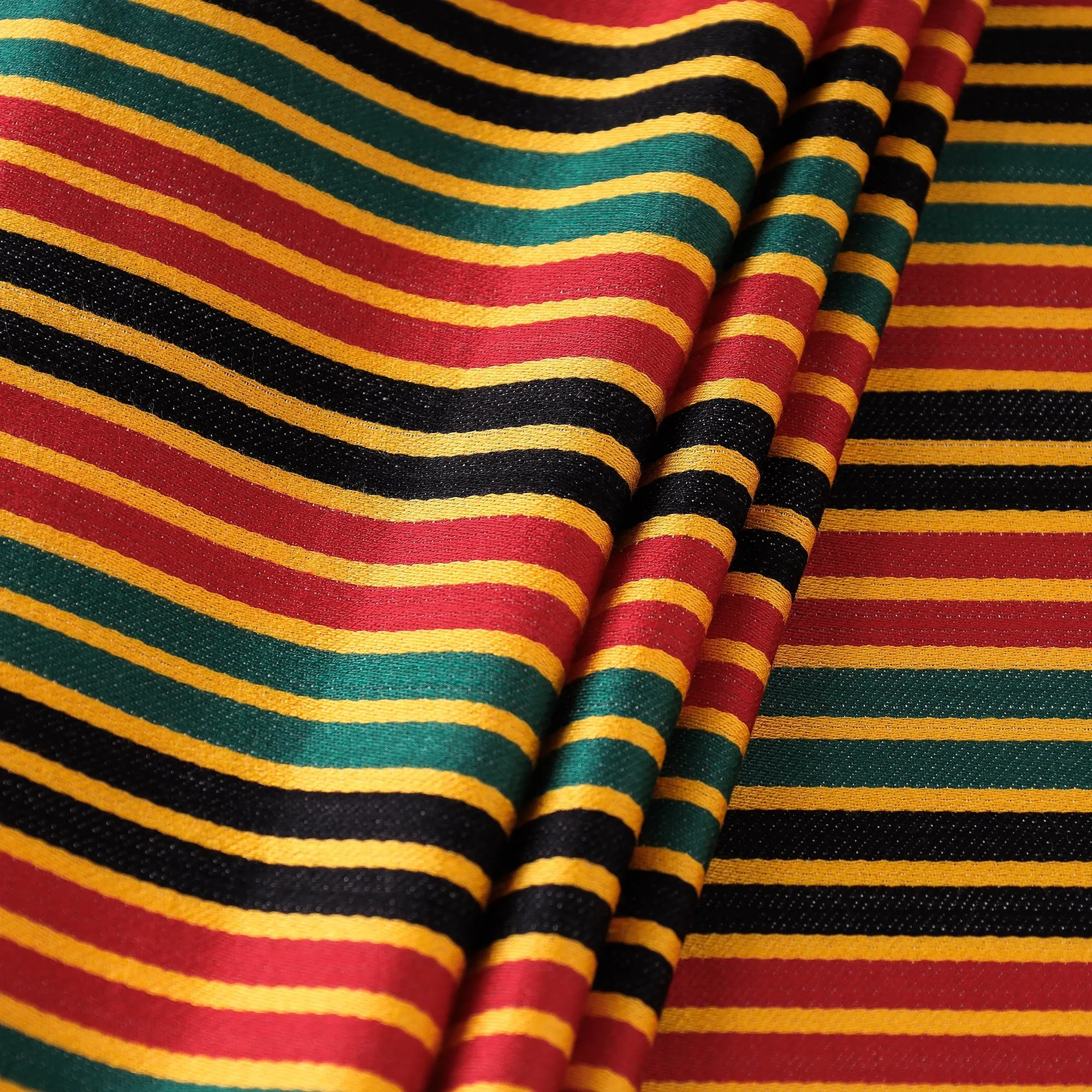 Multicolor - Pure Handloom Mashru Silk Cotton Fabric sold by Itokri product image thumbnail 2