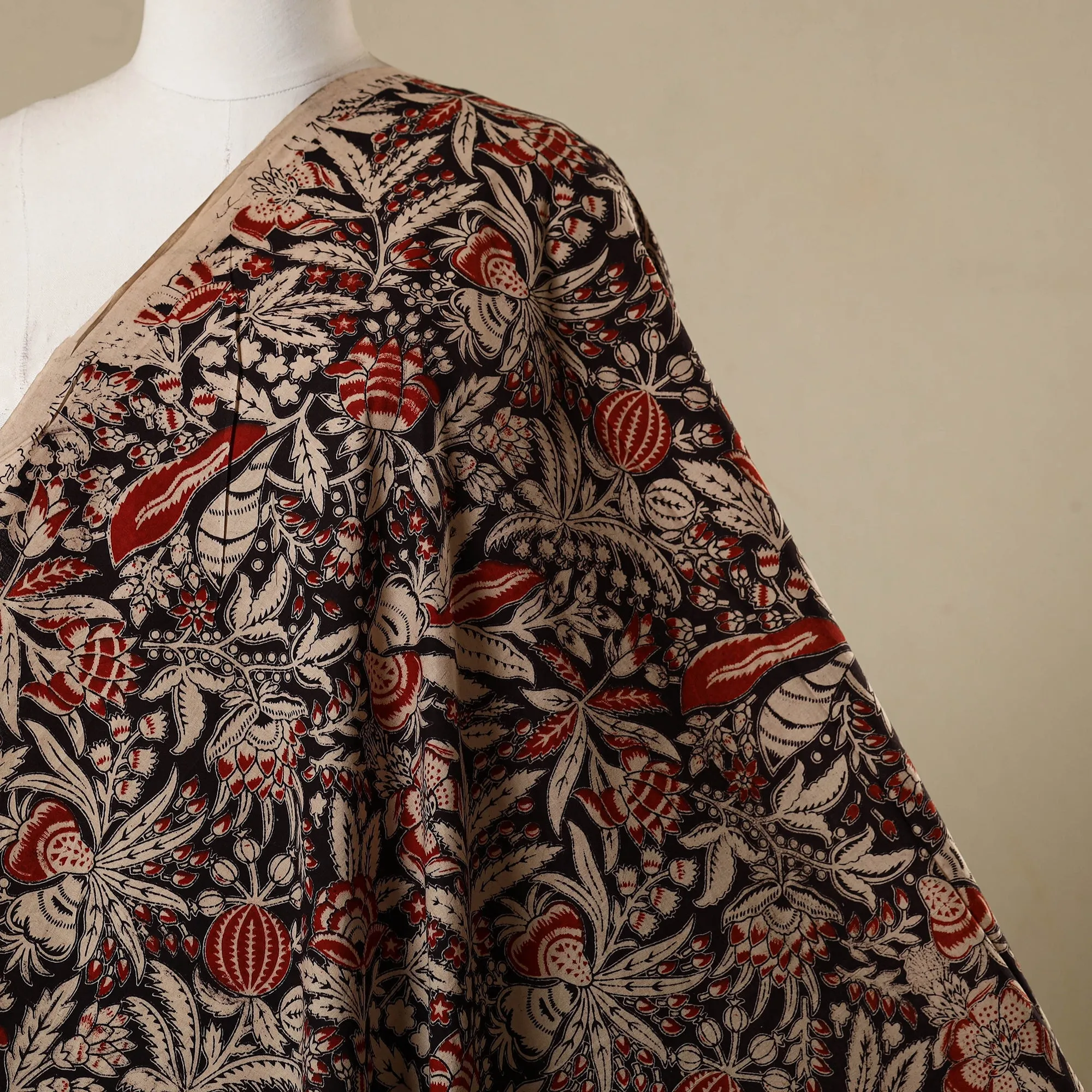 Multicolor - Printed Cotton Kalamkari Fabric 10 sold by Itokri product image thumbnail 2