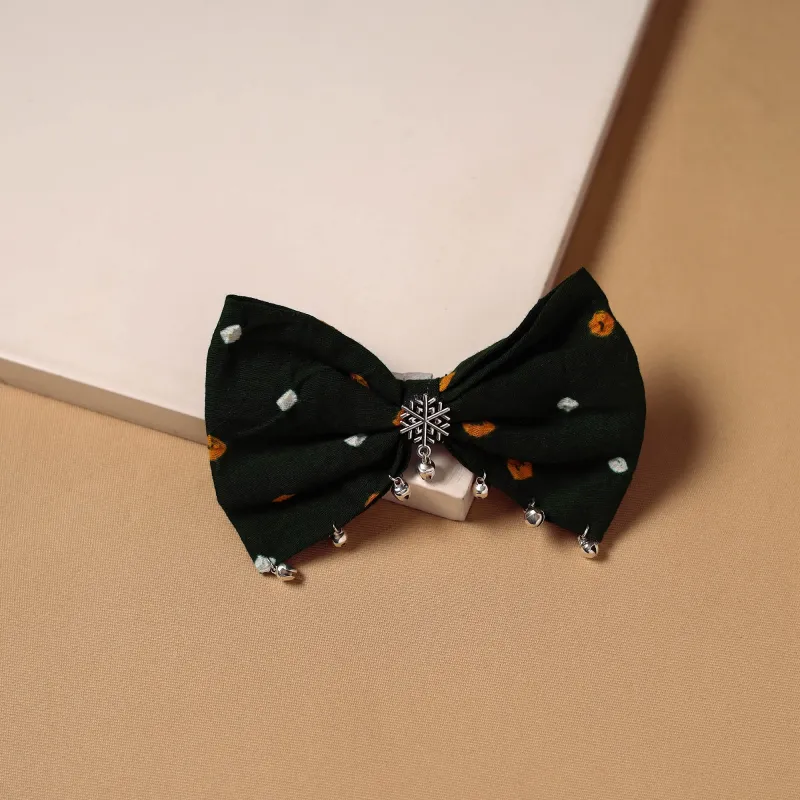 Black - GS Women's Bow Hair Clip 52 made by Itokri