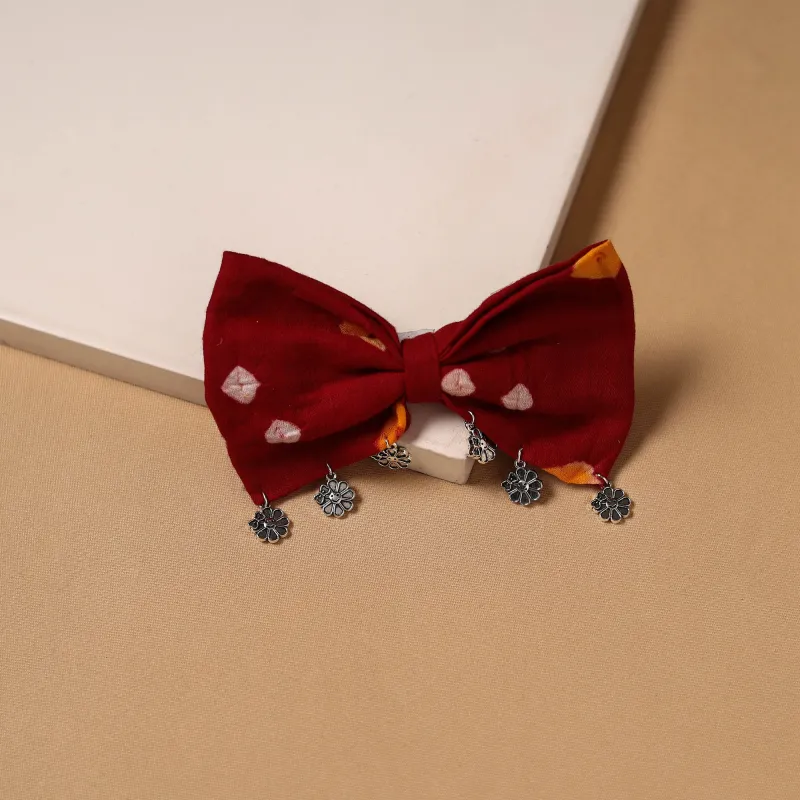 Red - GS Women's Bow Hair Clip 39 made by Itokri