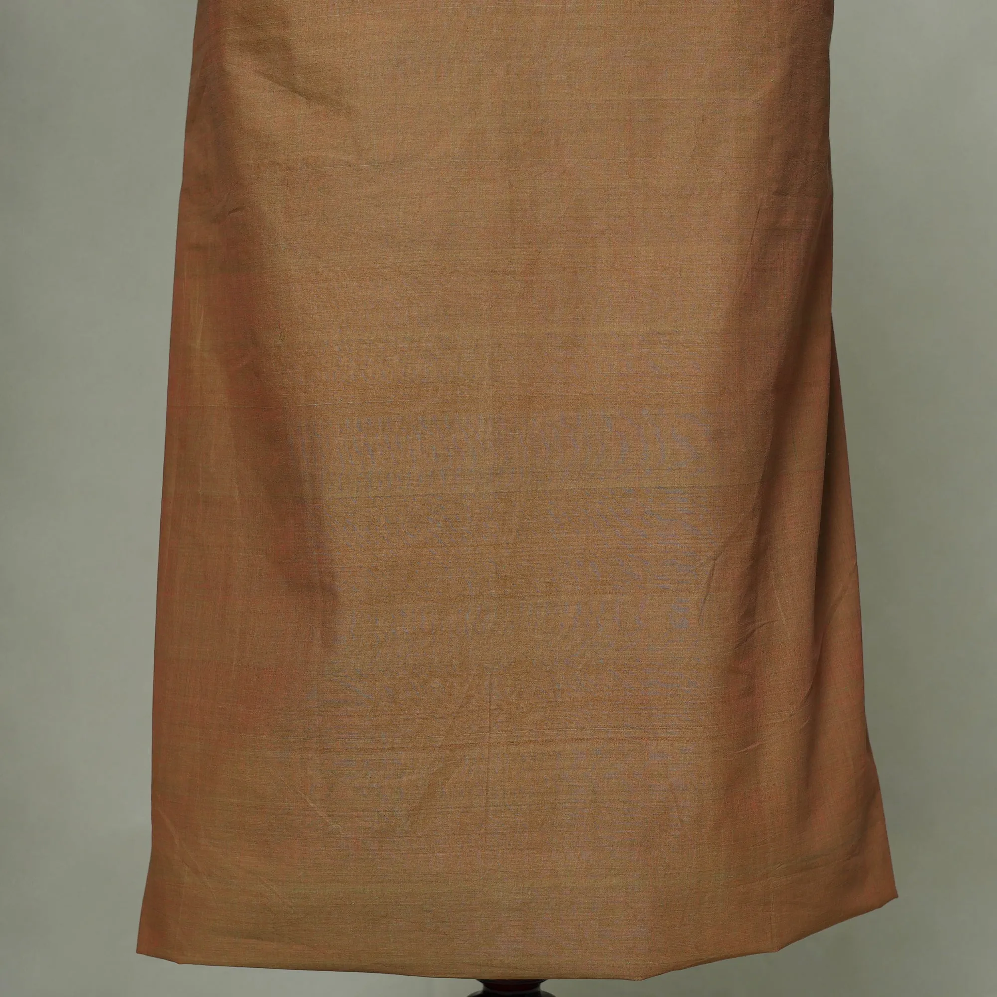 Brown - Mangalagiri Handloom Cotton Patchwork Unstitched Kurta Material (2.5M) 08 sold by Itokri product image thumbnail 3