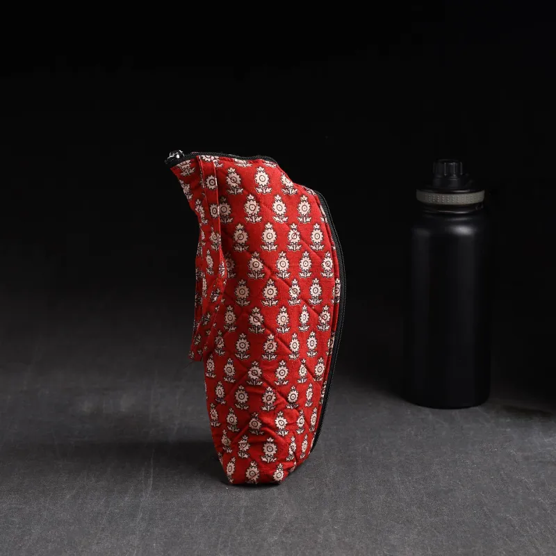 Red - Handmade 1L Water Bottle Cover 09 made by Itokri