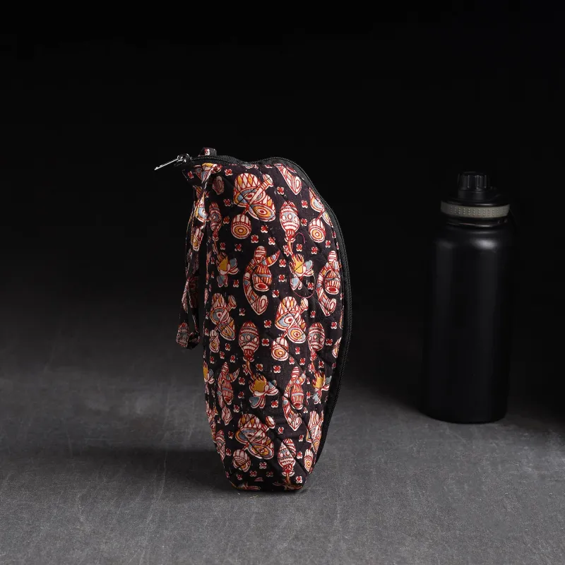Black - Handmade 1L Water Bottle Cover 17 made by Itokri