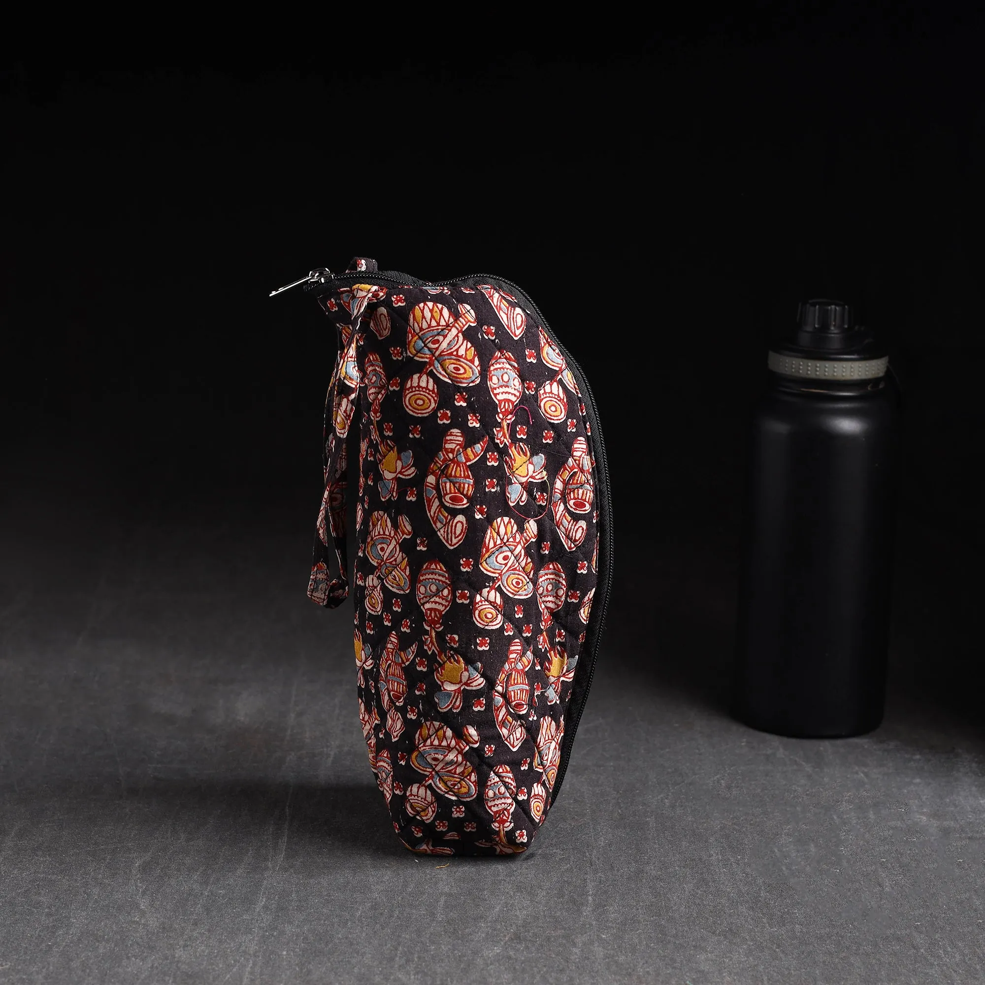 Black - Handmade 1L Water Bottle Cover 17 sold by Itokri