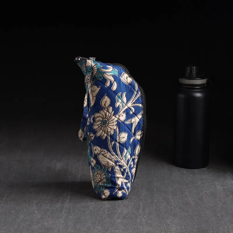 Blue - Handmade 1L Water Bottle Cover 19 made by Itokri