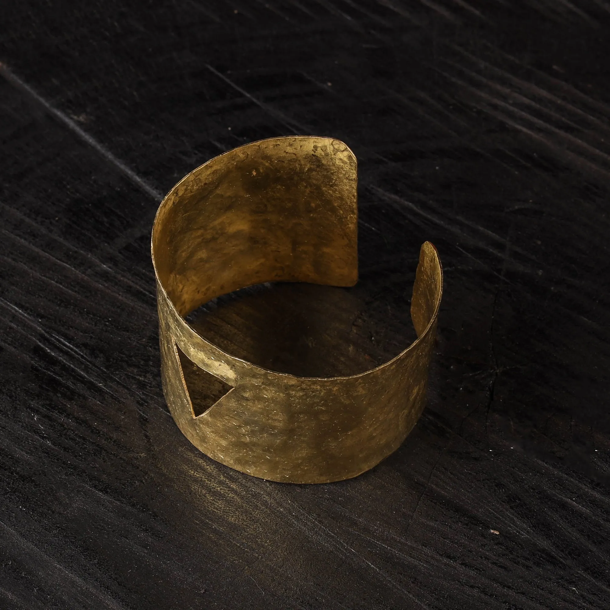 Yellow - Dokra Brass Handcrafted Cuff Bracelet (Adjustable) 21 sold by Itokri product image thumbnail 3