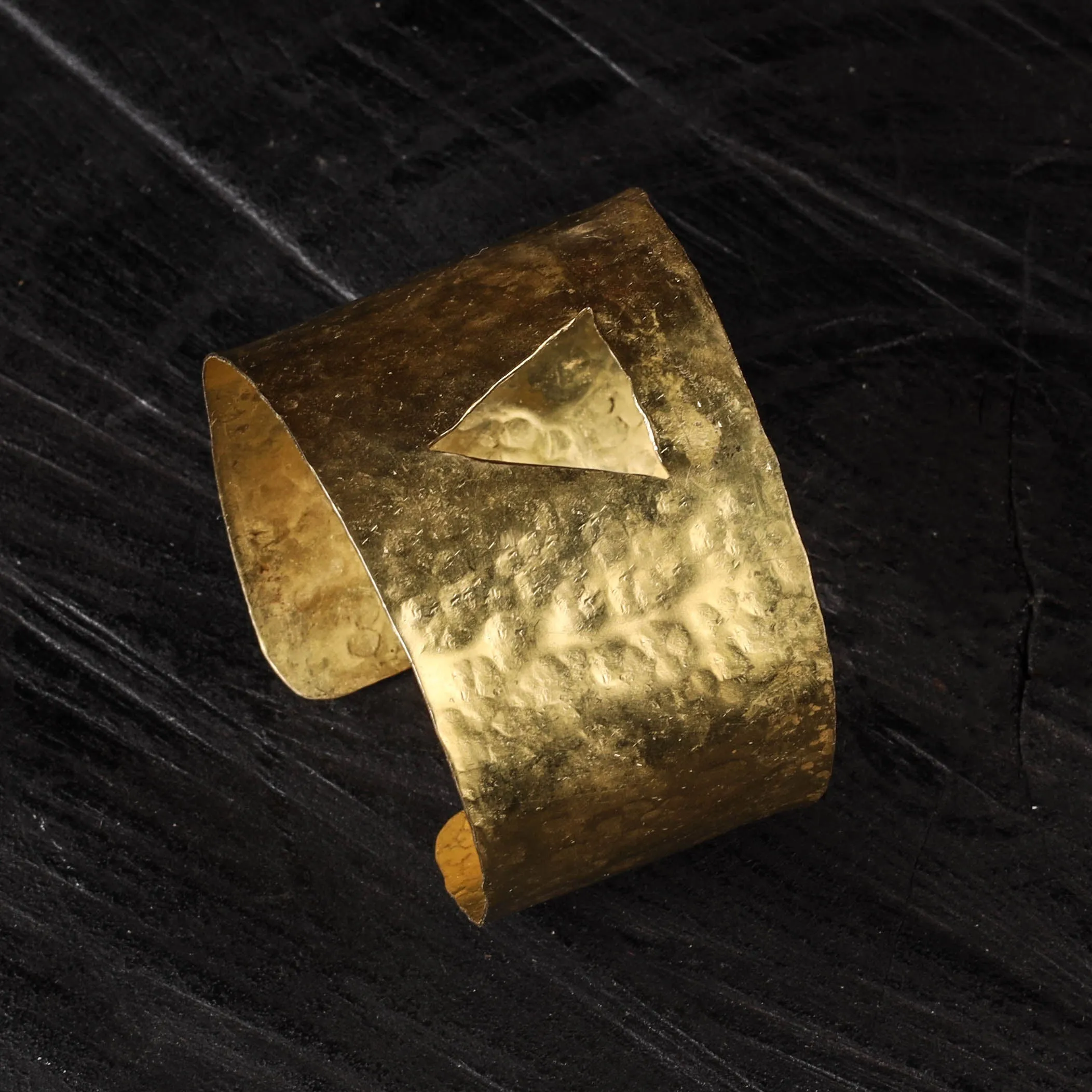 Yellow - Dokra Brass Handcrafted Cuff Bracelet (Adjustable) 21 sold by Itokri product image thumbnail 4