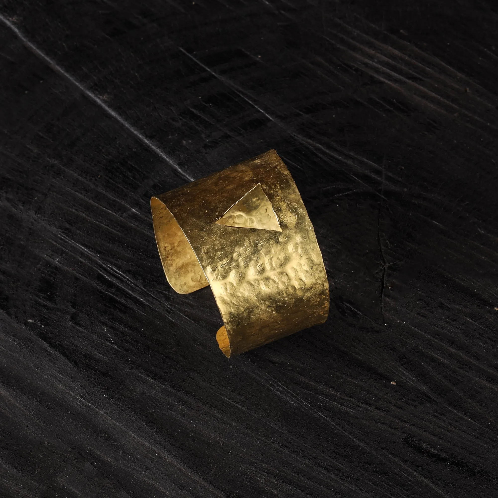 Yellow - Dokra Brass Handcrafted Cuff Bracelet (Adjustable) 21 sold by Itokri product image thumbnail 2