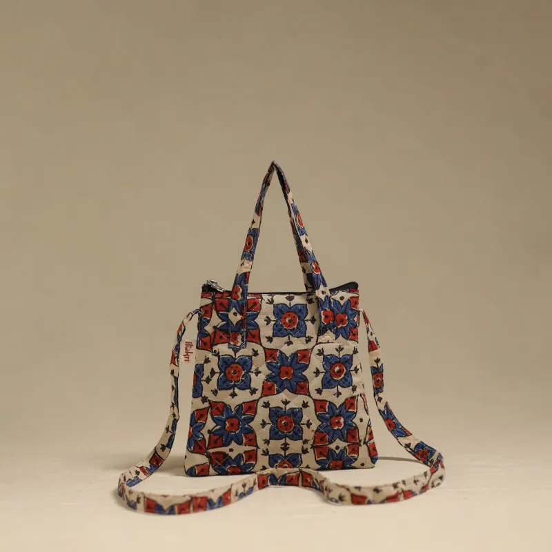 Handcrafted Quilted Sling Bag 34 made by Itokri