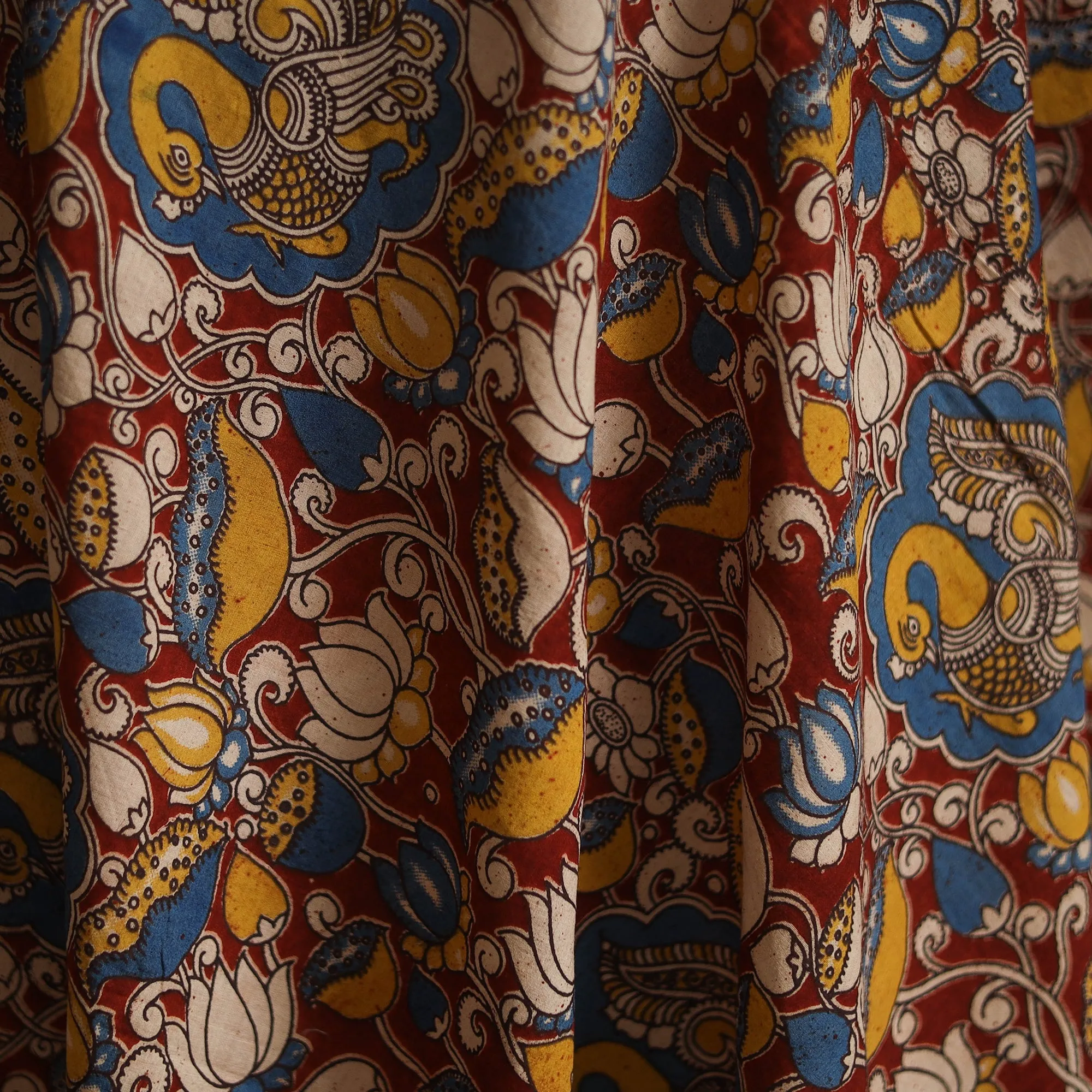 Multicolor - Printed Cotton Kalamkari Fabric 27 sold by Itokri product image thumbnail 3