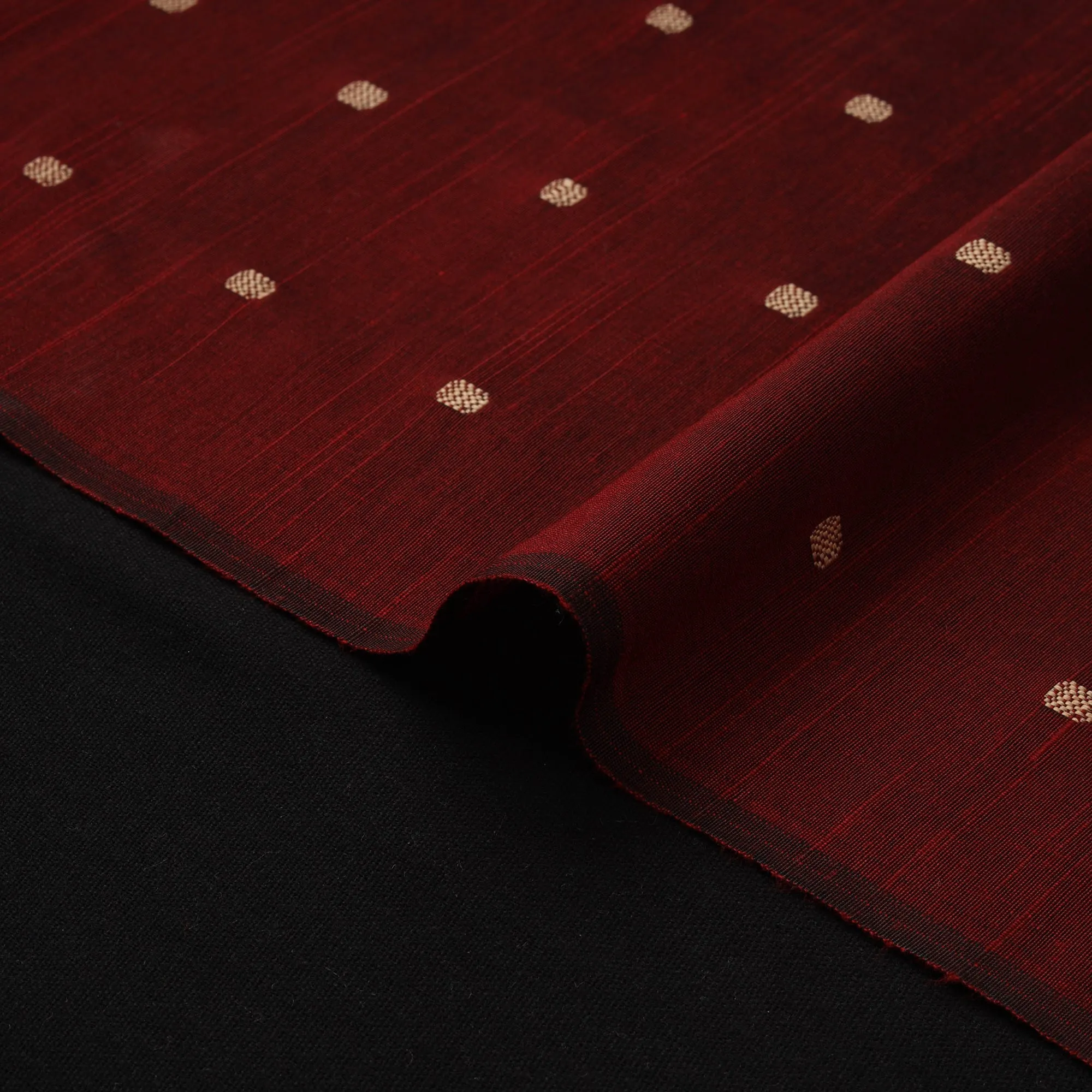 Spun Dupion Viscose Silk Buti Fabric 05 sold by Itokri product image thumbnail 4