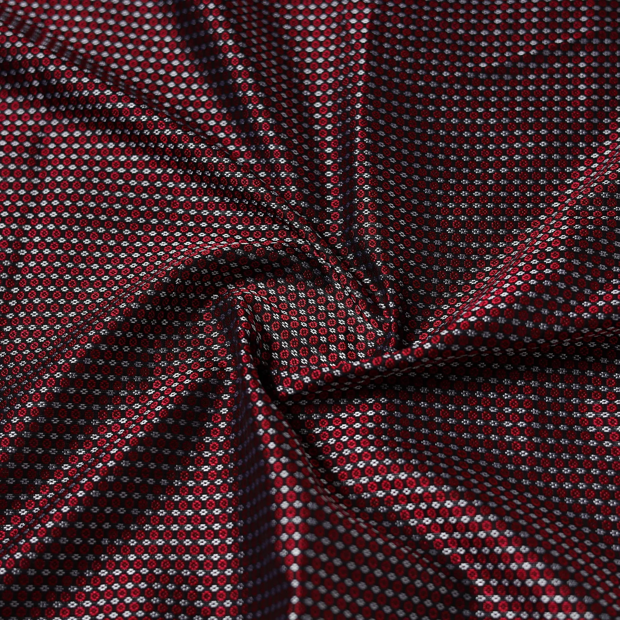 Maroon - Karnataka Weave Cotton Khun Fabric 32 sold by Itokri product image thumbnail 4