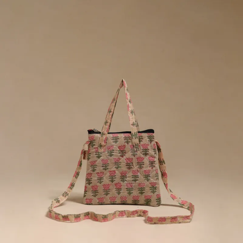 Handcrafted Quilted Sling Bag 11 made by Itokri