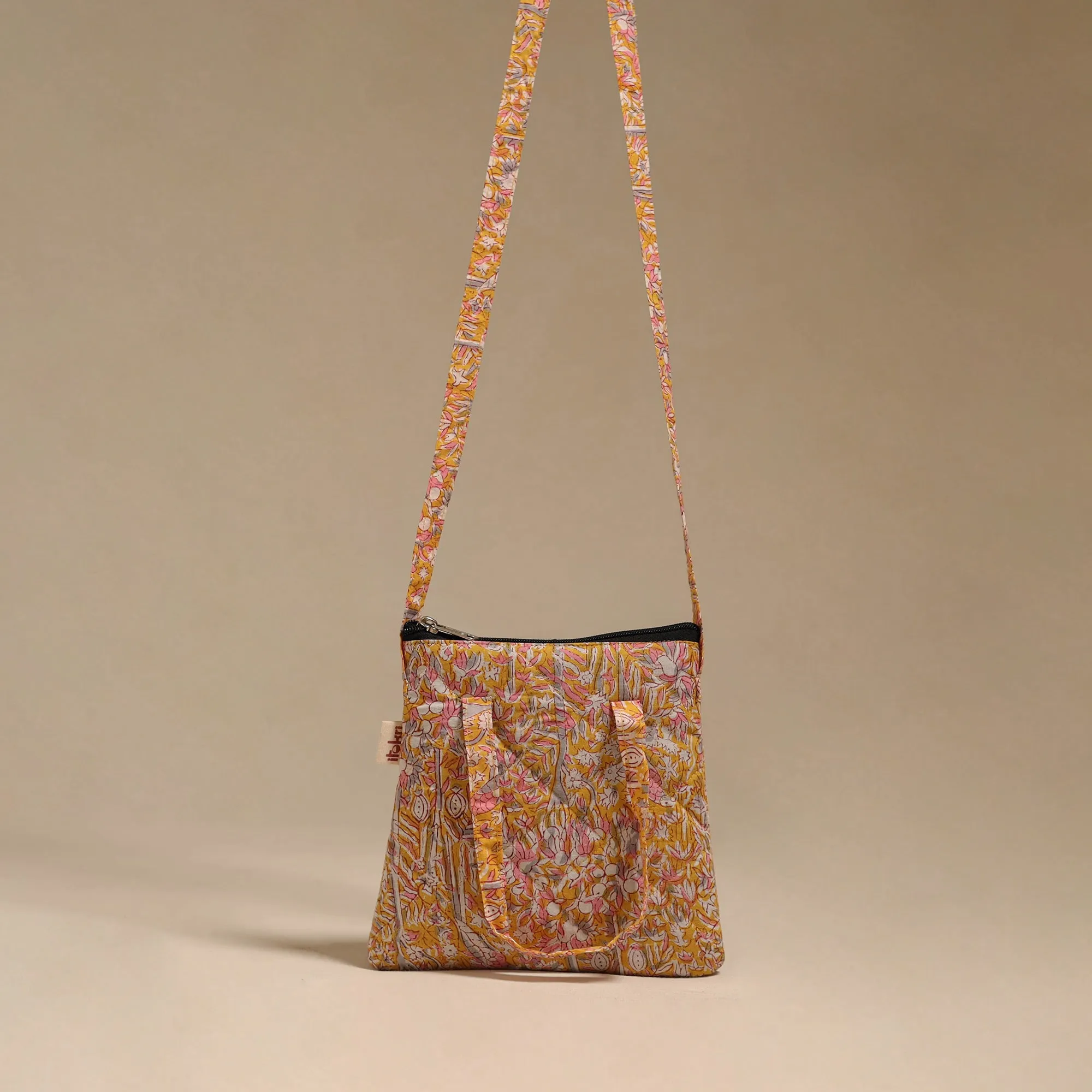 Handcrafted Quilted Sling Bag 02 sold by Itokri product image thumbnail 2