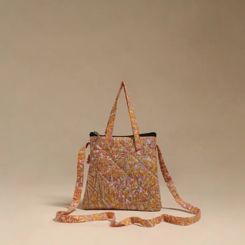 Handcrafted Quilted Sling Bag 02 made by Itokri