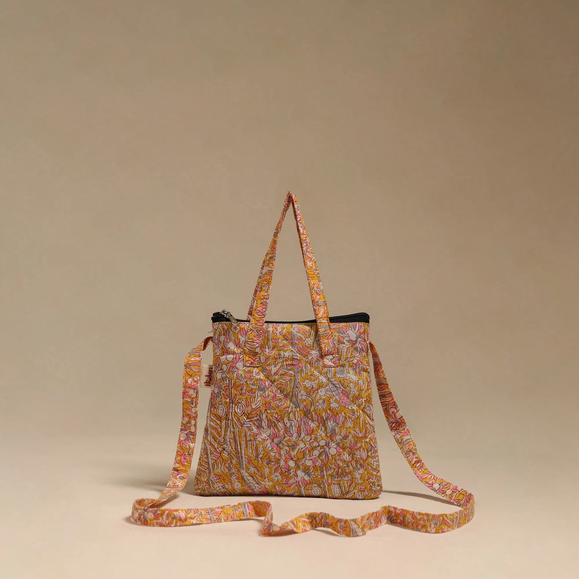 Handcrafted Quilted Sling Bag 02 sold by Itokri