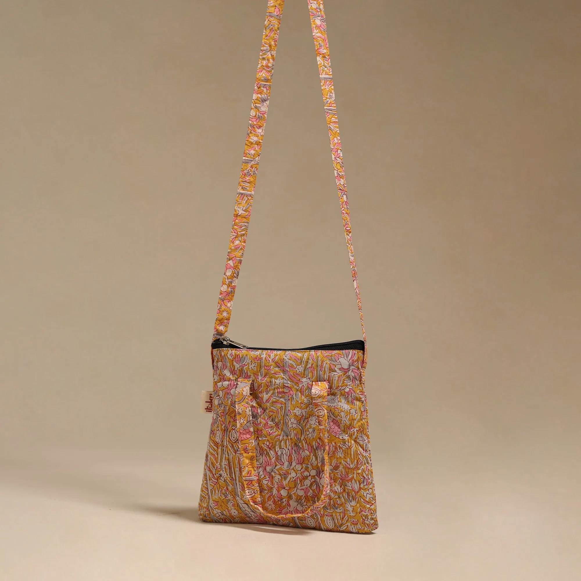 Handcrafted Quilted Sling Bag 02 sold by Itokri product image thumbnail 3