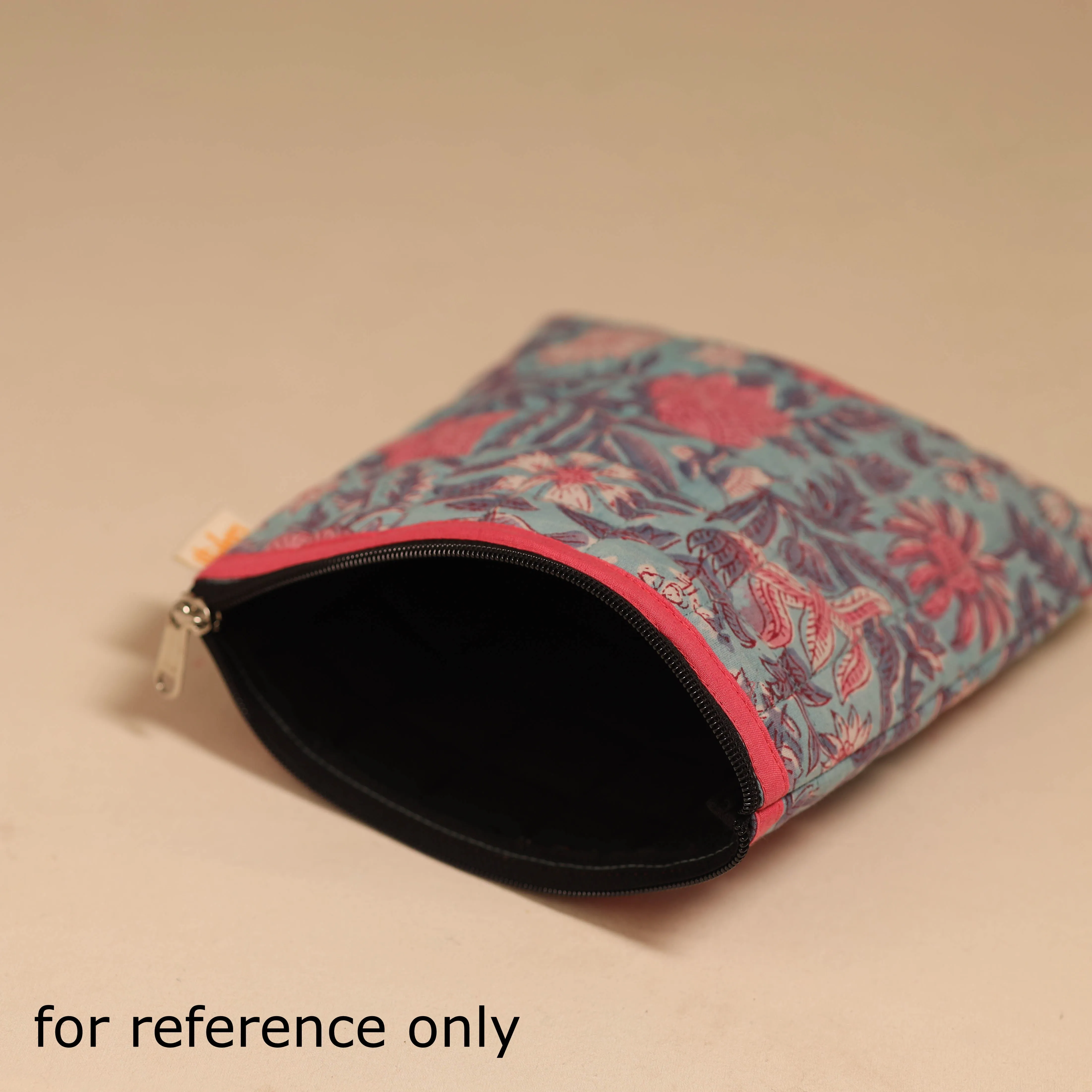 Pink - Handmade Quilted Utility Pouch 12 sold by Itokri product image thumbnail 4