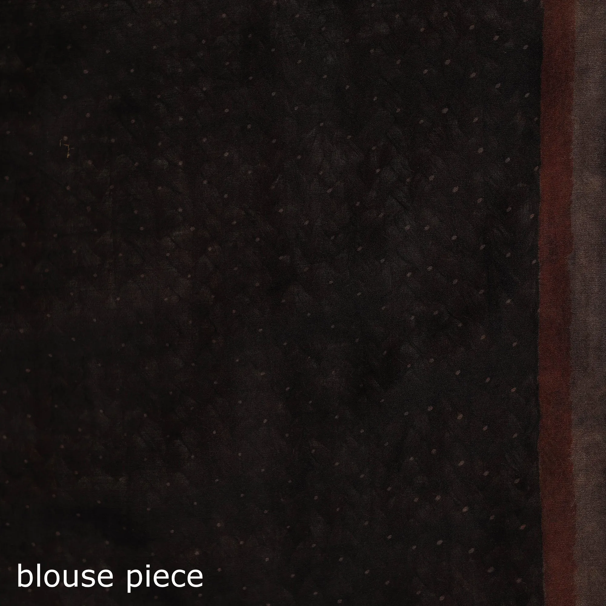 Hand Block Print Natural Dyed Chanderi Silk Akola Saree 27 sold by Itokri product image thumbnail 5