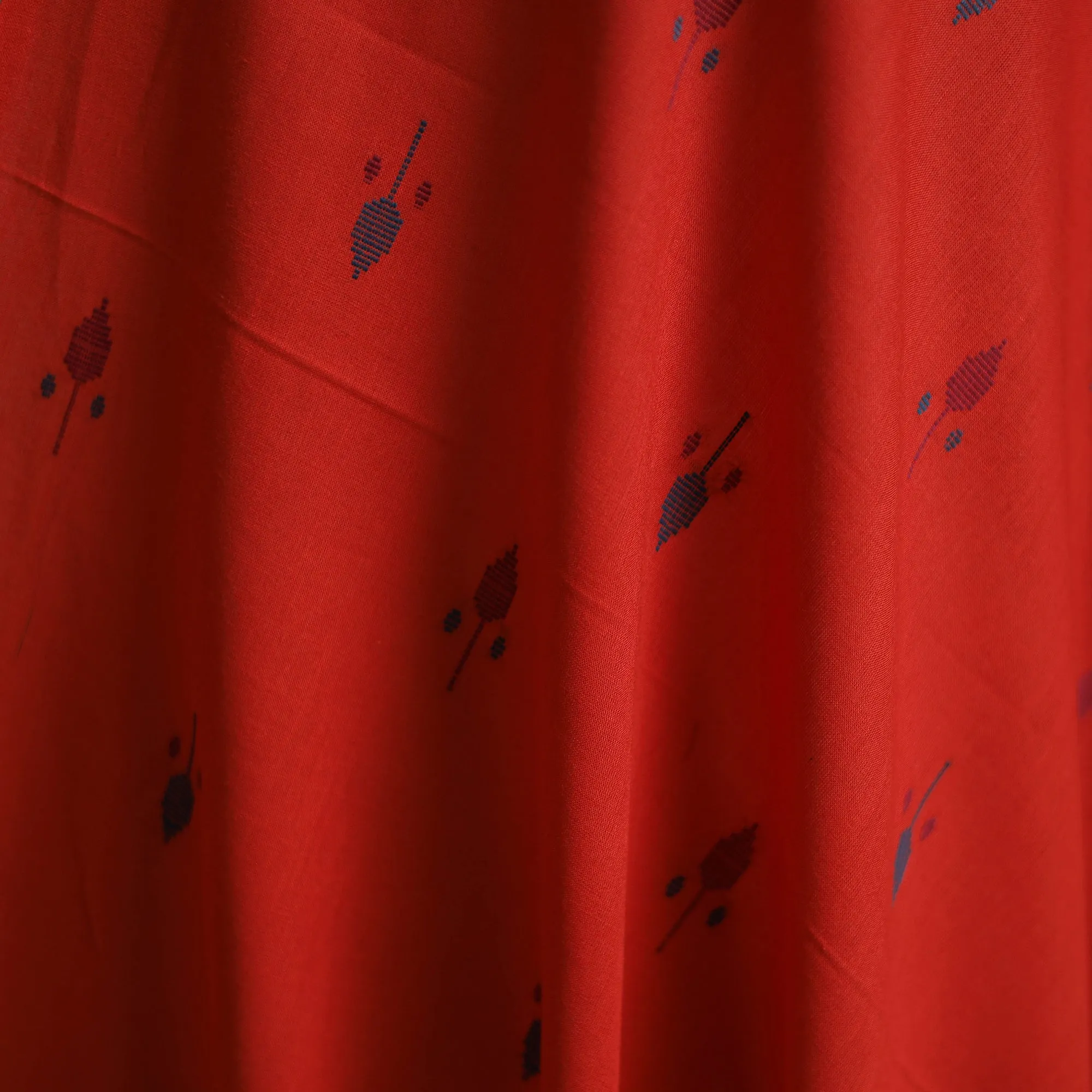 Red - Prewashed Cotton Jacquard Fabric 11 sold by Itokri product image thumbnail 3