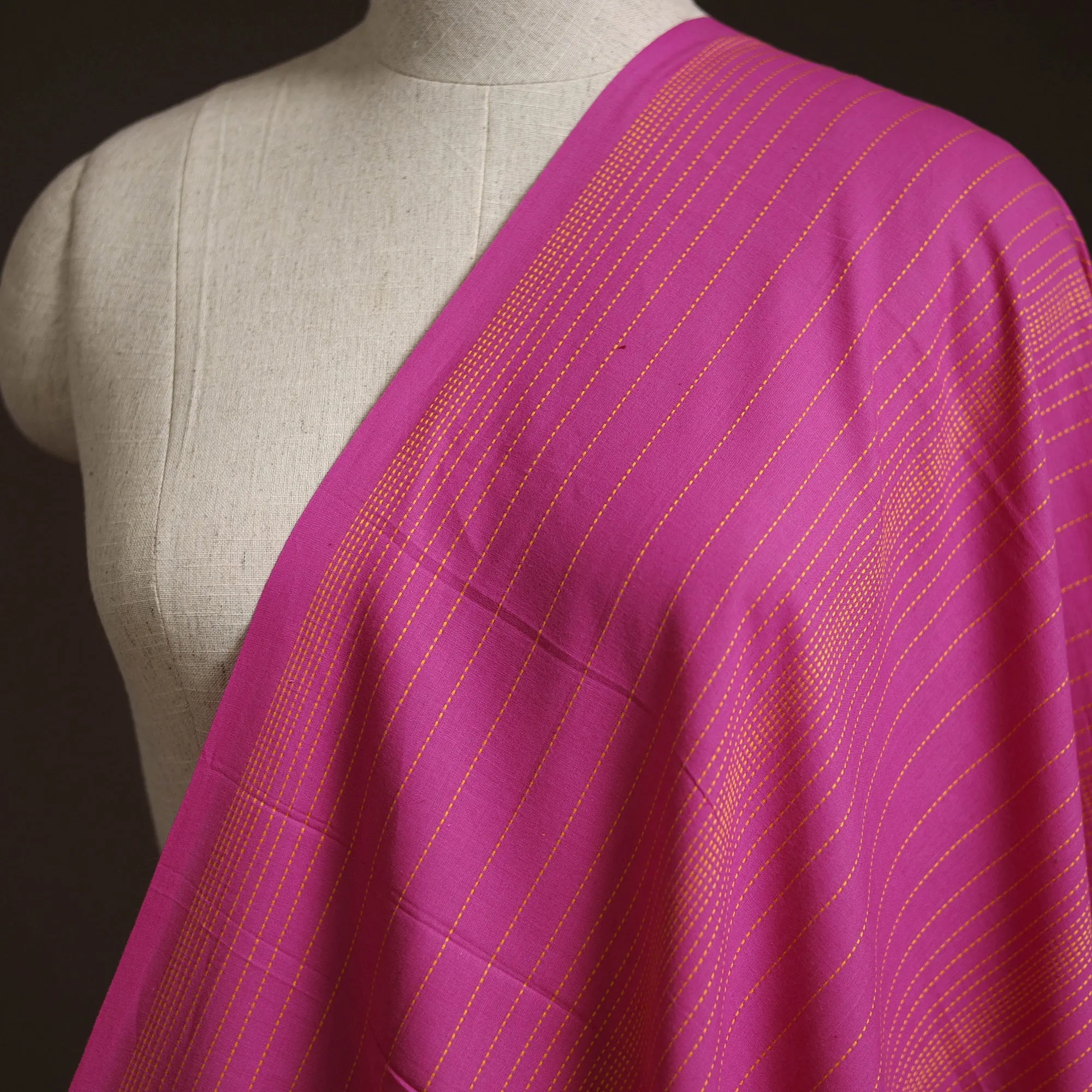 Pink - Prewashed Cotton Jacquard Fabric 37 sold by Itokri product image thumbnail 2