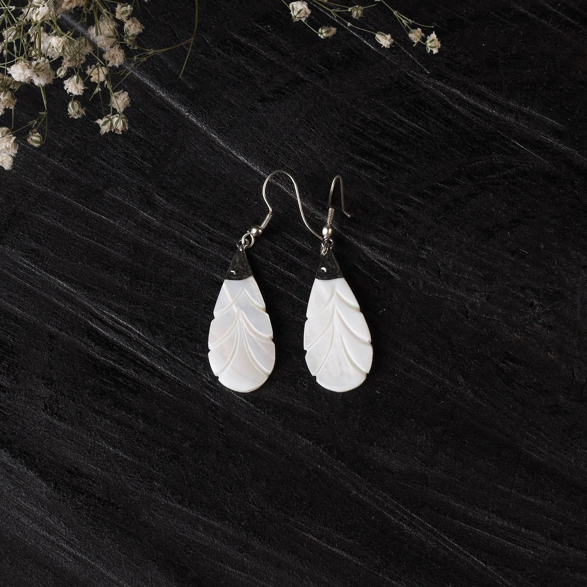 Handcrafted Seashell Earrings 63 sold by Itokri
