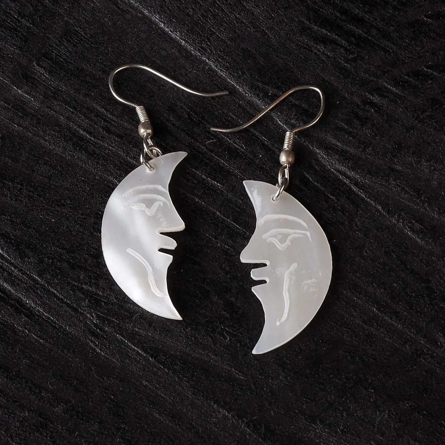 White - Handcrafted Seashell Earrings 57 sold by Itokri product image thumbnail 2