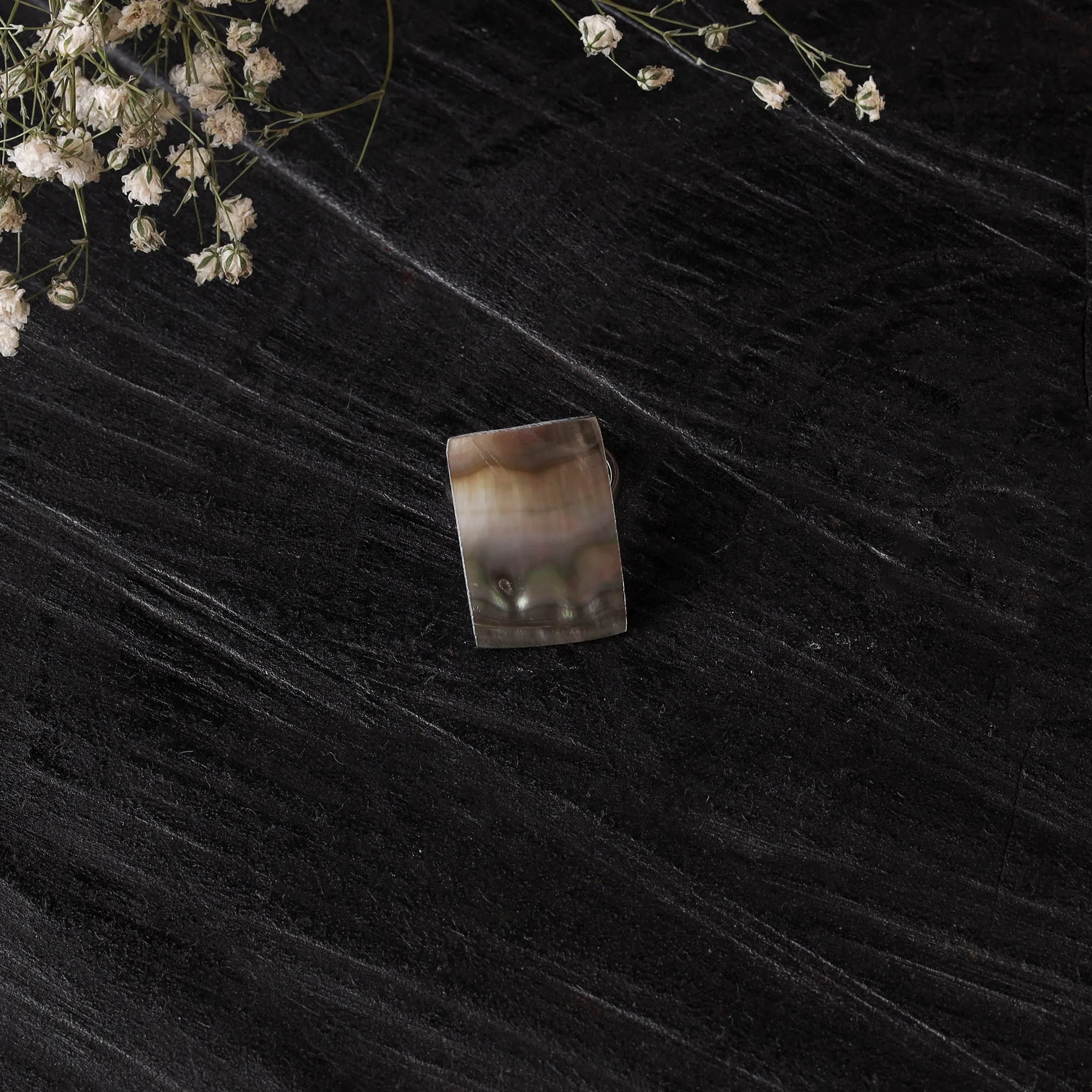 Brown - Handcrafted Seashell Ring (Adjustable) 11 sold by Itokri
