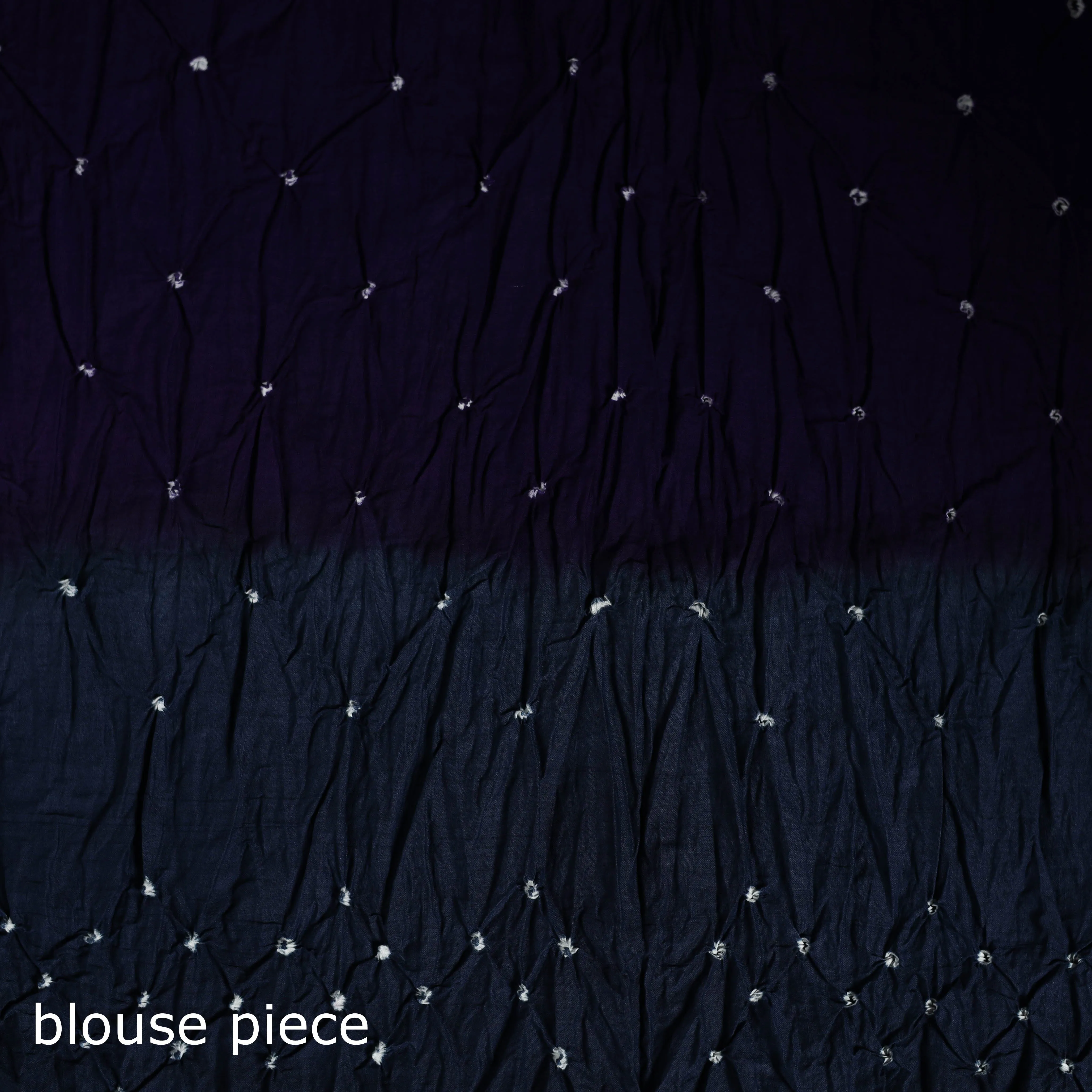 Kutch Bandhani Tie-Dye Cotton Saree with Blouse Piece 38 sold by Itokri product image thumbnail 5