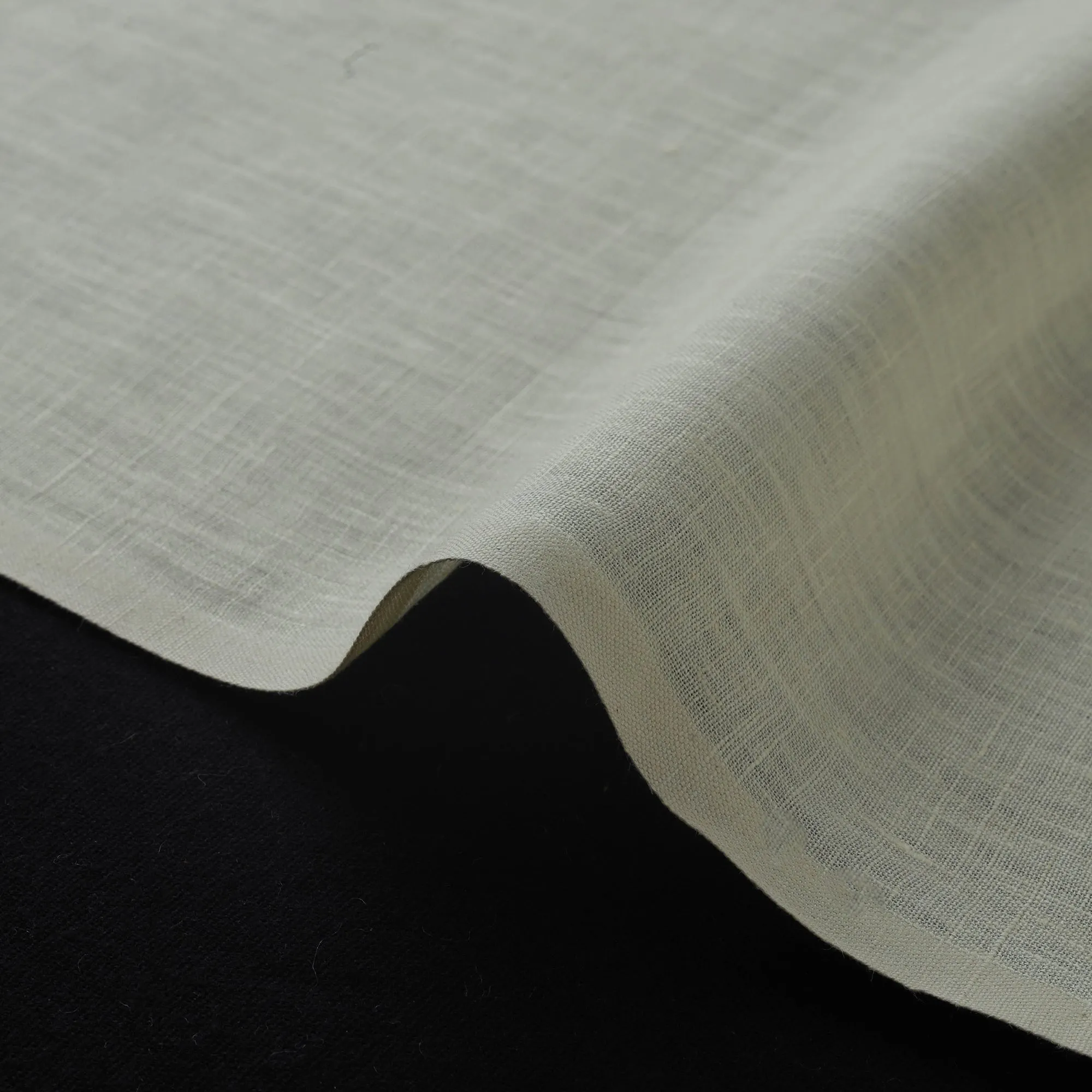 Beige - Handloom Linen Bhagalpuri Fabric 03 sold by Itokri product image thumbnail 4
