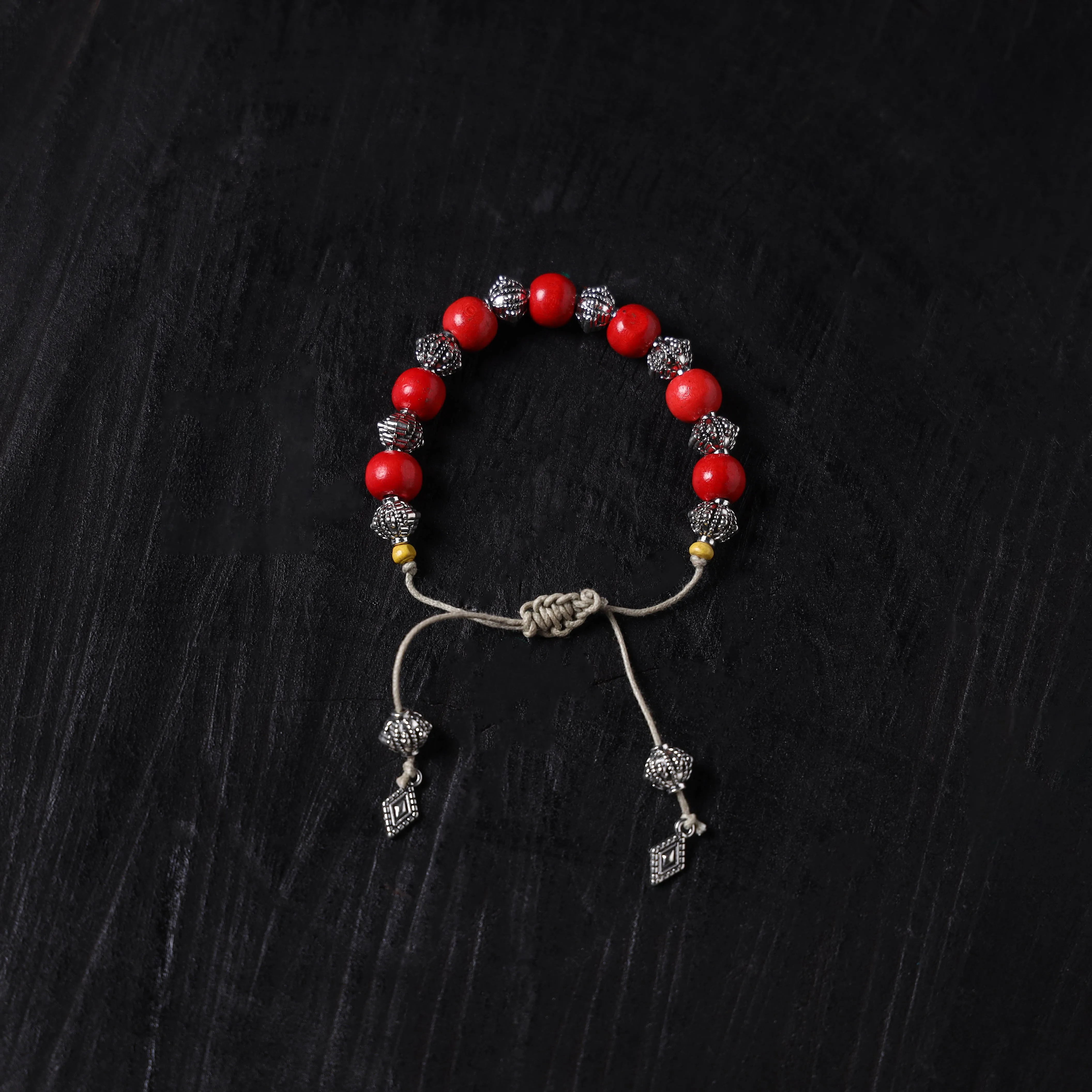 Handcrafted Wooden Bead GS Bracelet 05 sold by Itokri