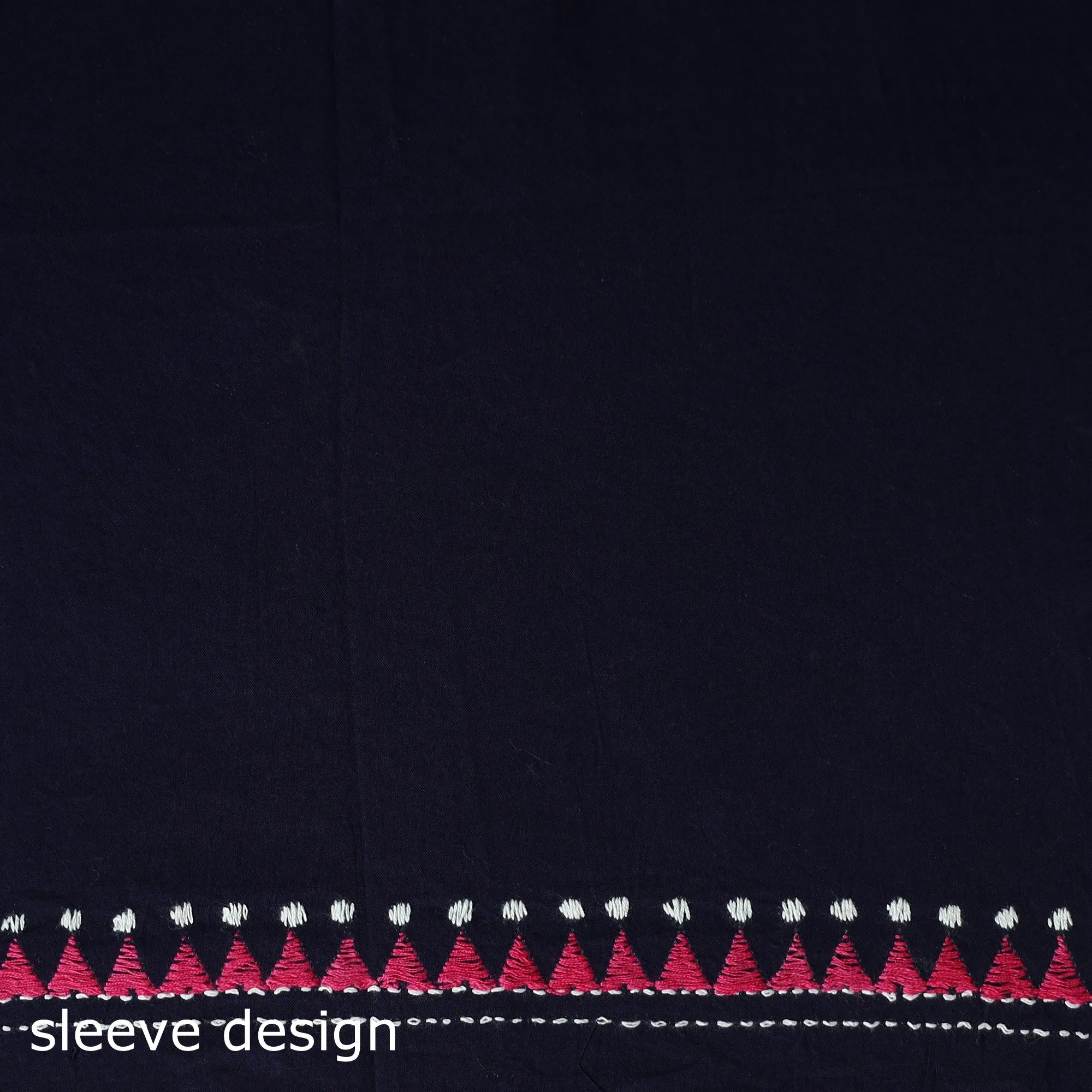 Bengal Nakshi Kantha Hand Embroidered Cotton Unstitched Kurta Material (2.7M) 13 sold by Itokri product image thumbnail 5