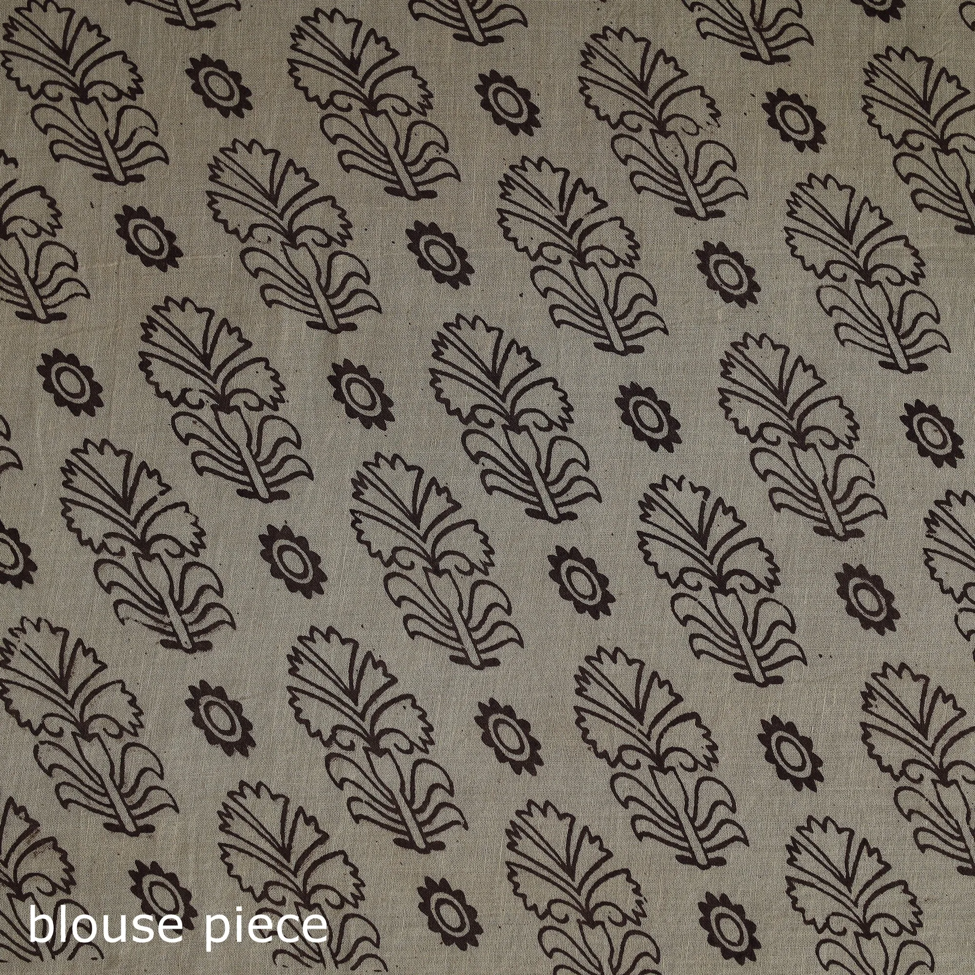 Printed Cotton Kalamkari Saree 16 sold by Itokri product image thumbnail 5