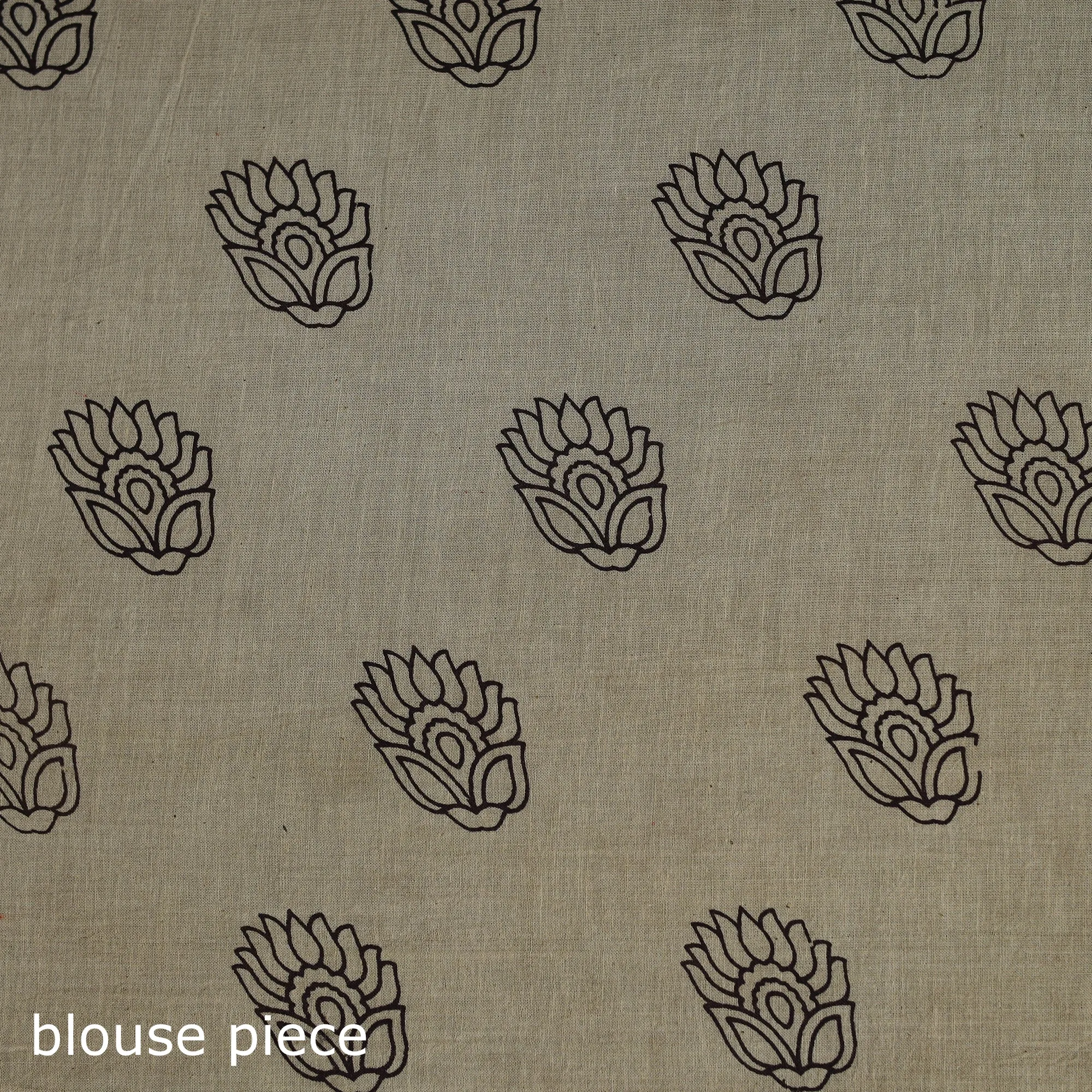 Printed Cotton Kalamkari Saree 22 sold by Itokri product image thumbnail 5