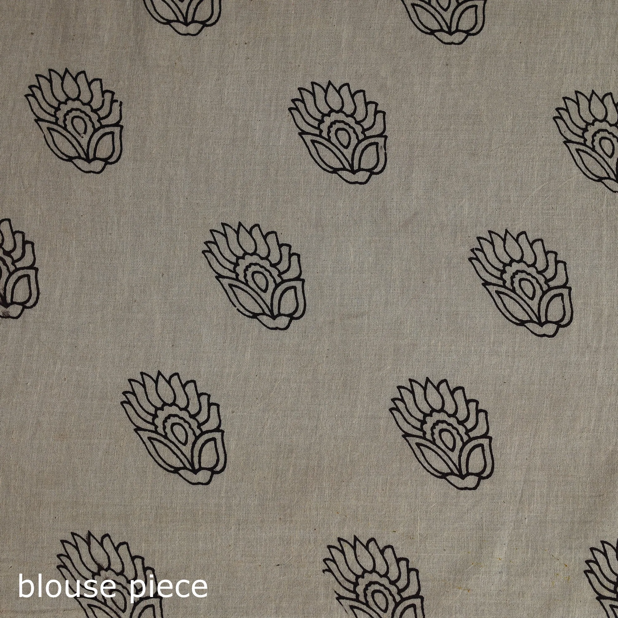 Printed Cotton Kalamkari Saree 27 sold by Itokri product image thumbnail 5