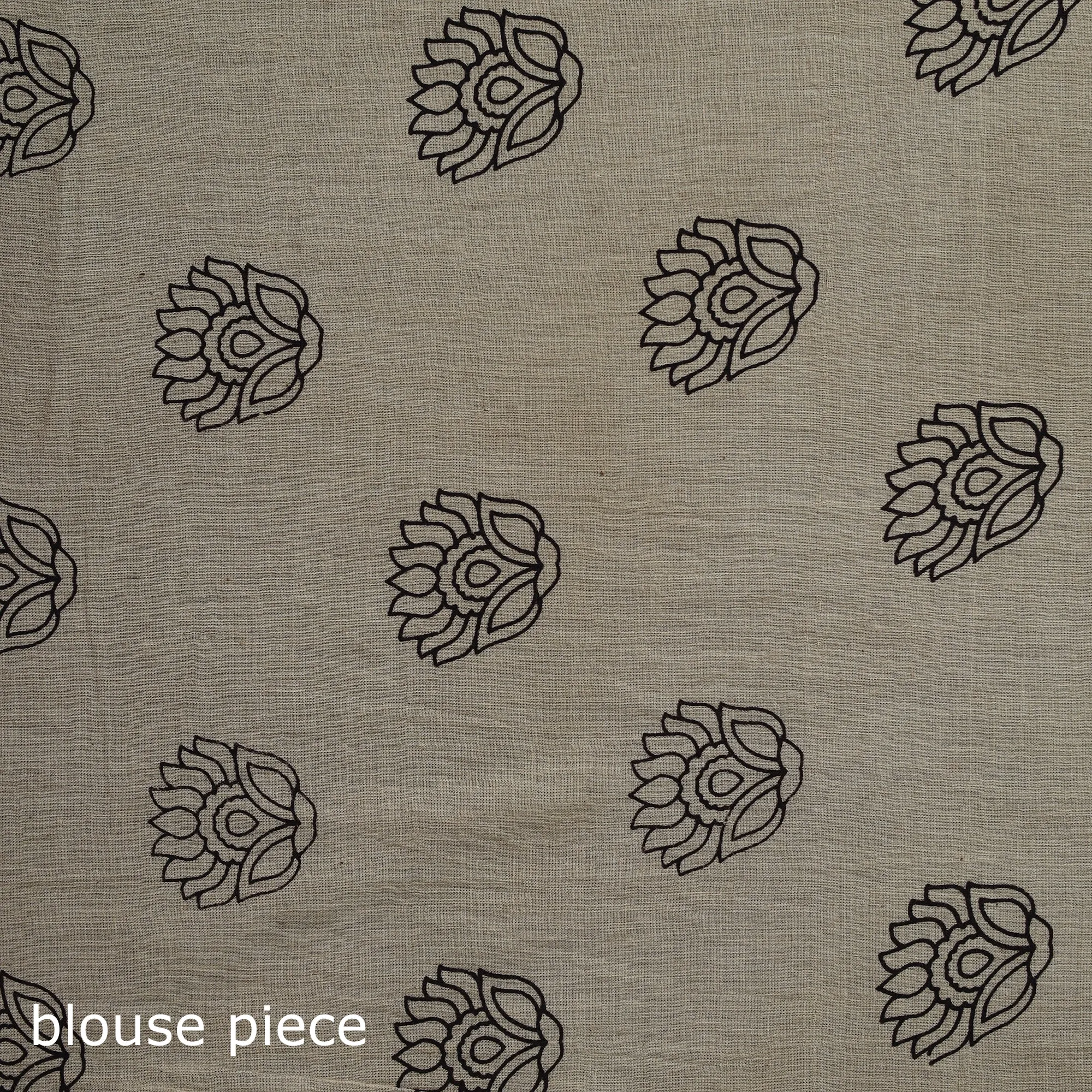 Printed Cotton Kalamkari Saree 13 sold by Itokri product image thumbnail 5