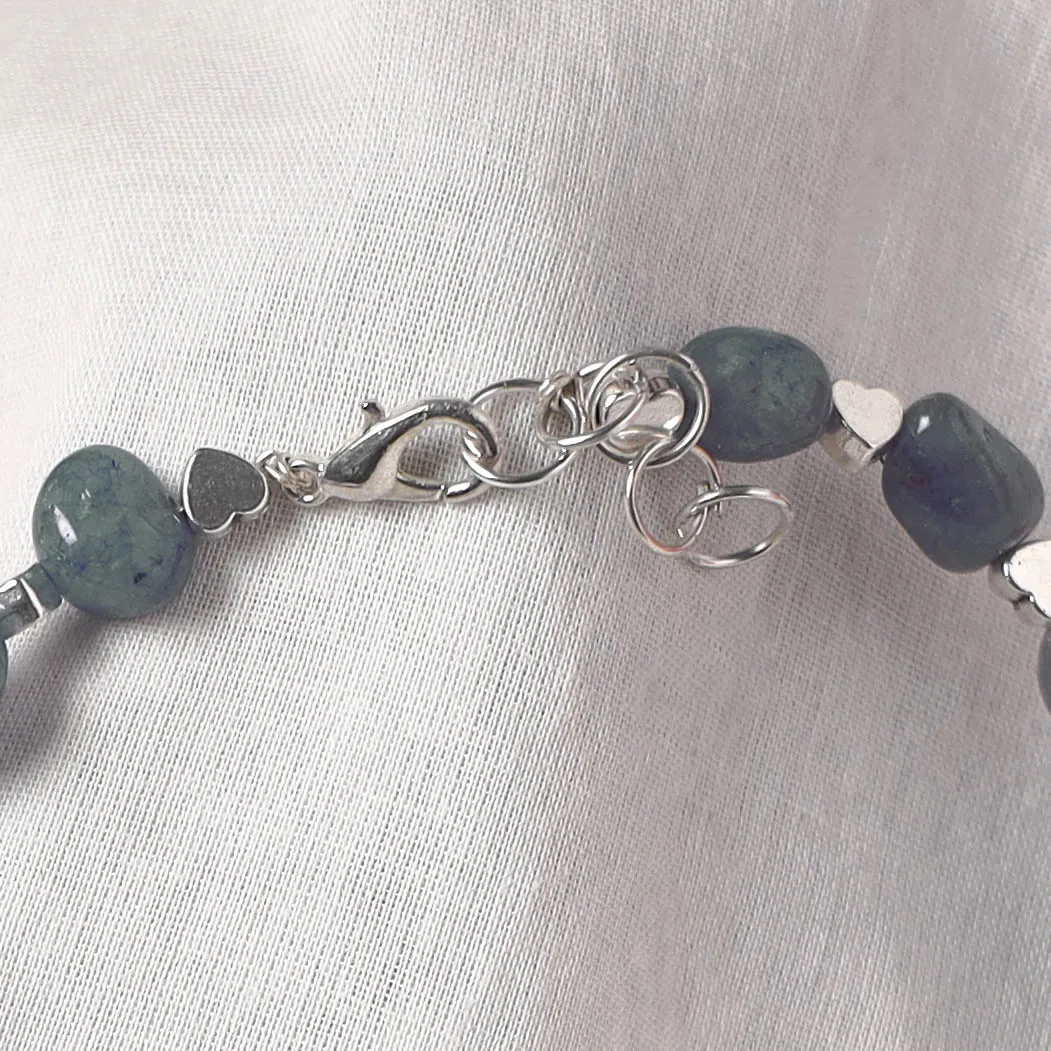 Grey - Handcrafted Stone Work GS Anklet 15 sold by Itokri product image thumbnail 4