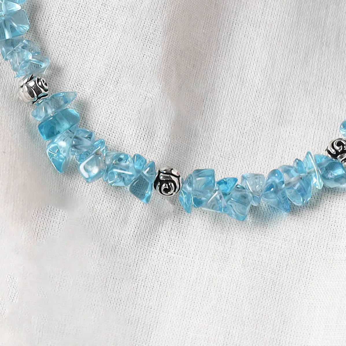 Handcrafted Stone Work GS Anklet 18 sold by Itokri product image thumbnail 3