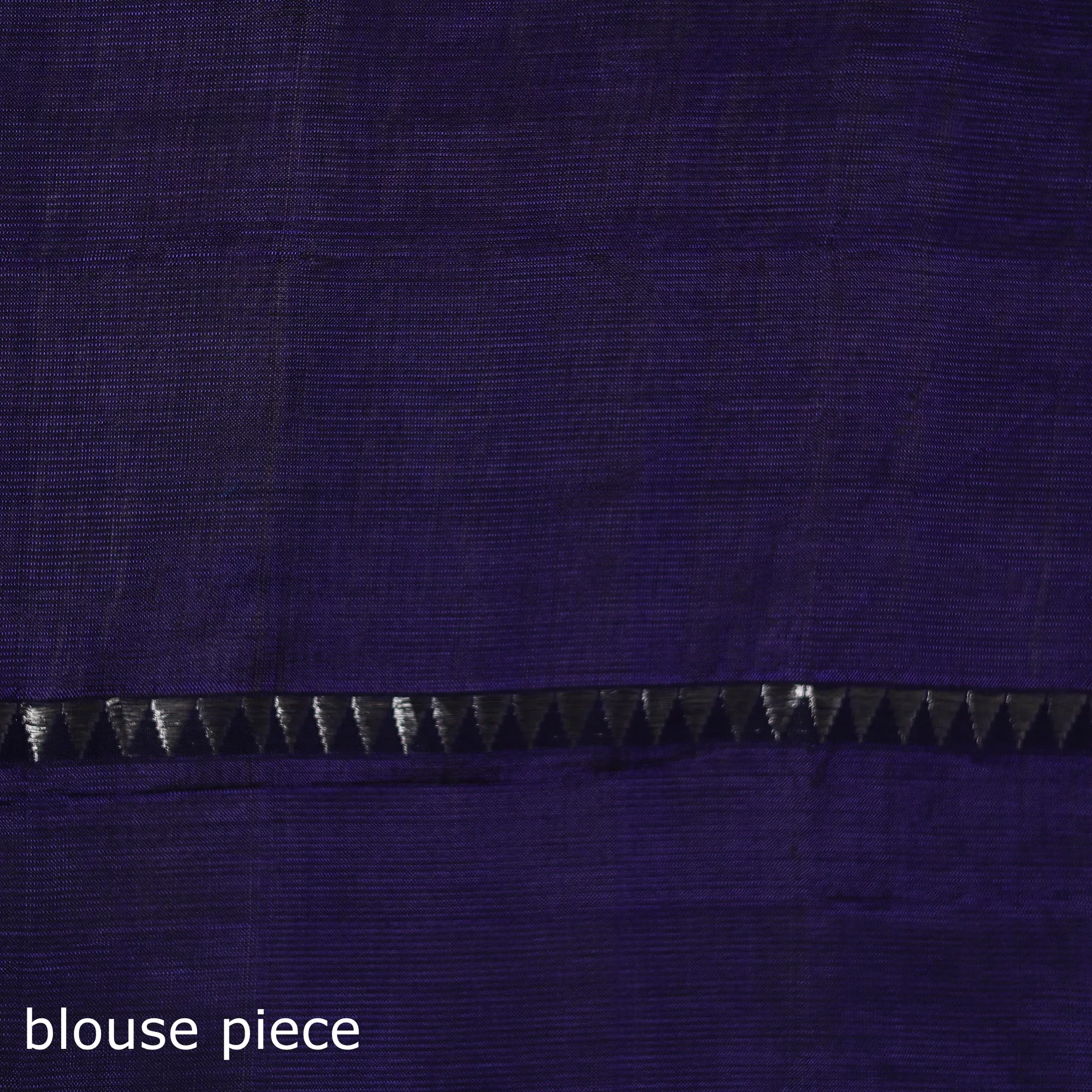 Blue - Mangalagiri Handwoven Pure Silk Pattu Saree 28 sold by Itokri product image thumbnail 5