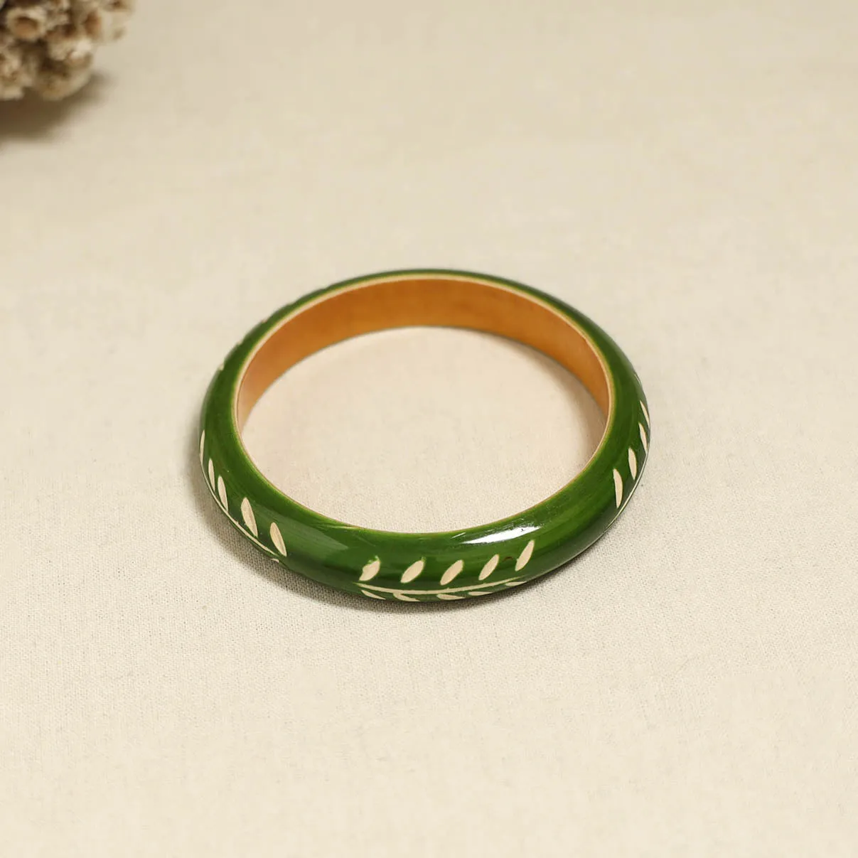 Green - Channapatna Handcrafted Wooden Bangle (Size - 2-8) 76 sold by Itokri product image thumbnail 2