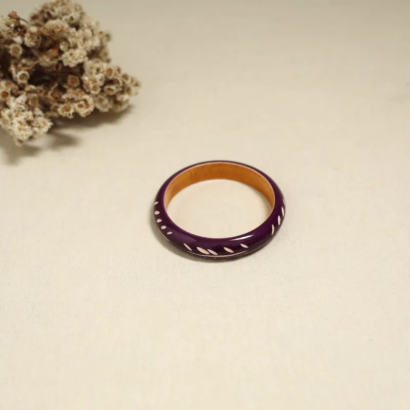 Channapatna Handcrafted Wooden Bangle (Size - 2-8) 75 made by Itokri