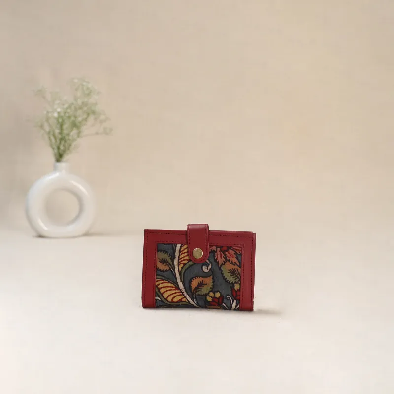 Srikalahasti Kalamkari Handpainted Wallet 97 made by Itokri