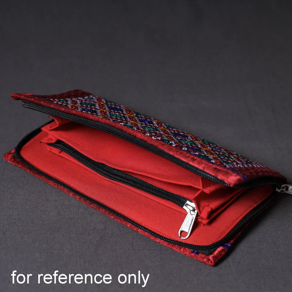 Blue - Kutchi Embroidery Mirror Work Clutch sold by Itokri product image thumbnail 3