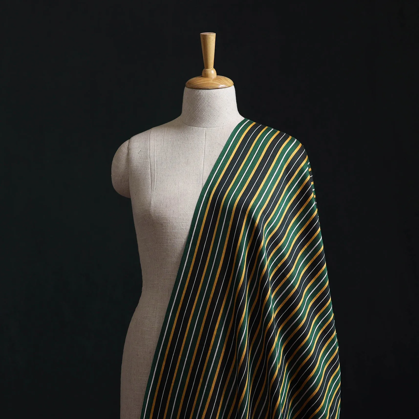 Pure Handloom Silk Cotton Mashru Fabric (Width - 22 in) 01 sold by Itokri product image thumbnail 2
