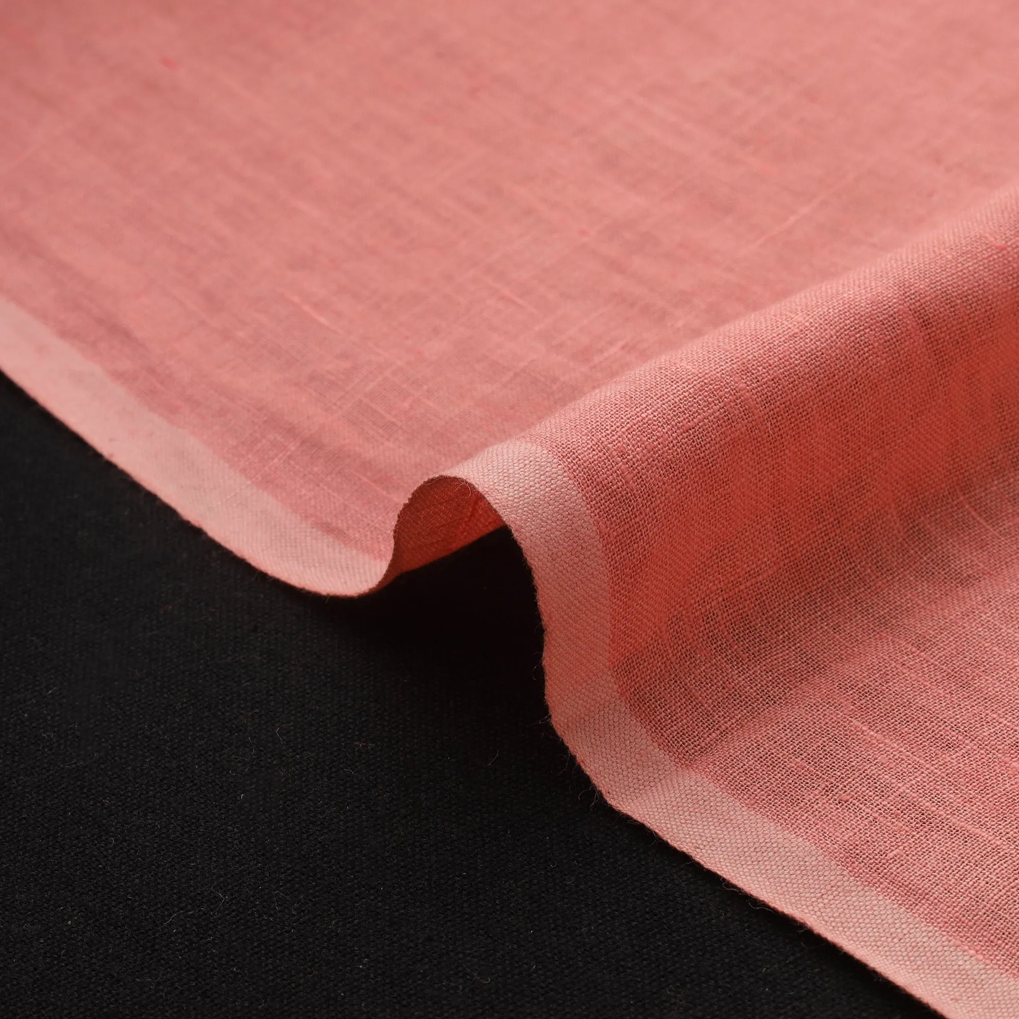 Pink - Handloom Pure Linen Bhagalpuri Fabric 04 sold by Itokri product image thumbnail 4