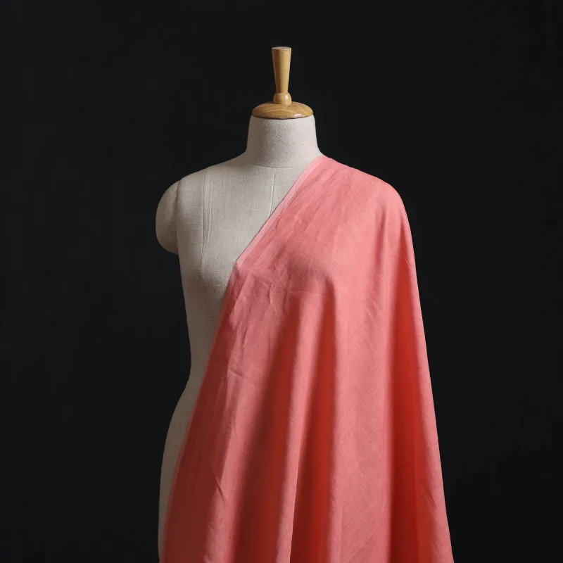 Pink - Handloom Pure Linen Bhagalpuri Fabric 04 made by Itokri