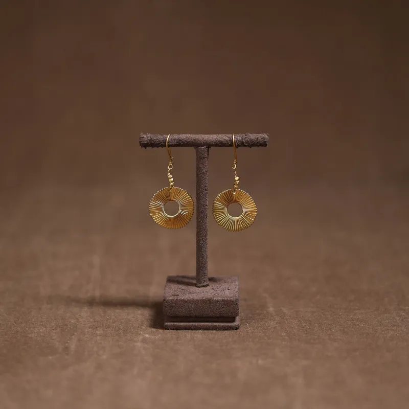 Tribal Odisha Dokra Handmade Earrings 122 made by Itokri