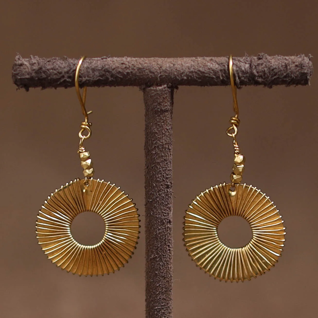 Tribal Odisha Dokra Handmade Earrings 122 sold by Itokri product image thumbnail 2