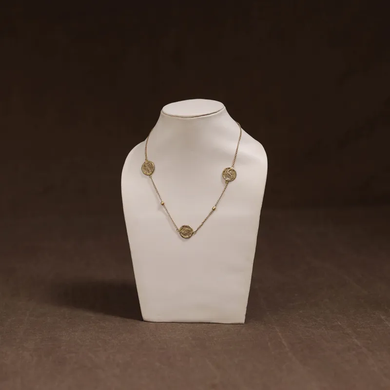 Miharu Tribal Dokra Brass Necklace 06 made by Itokri