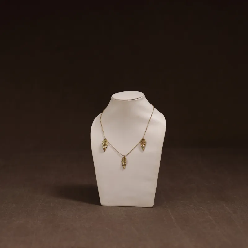 Miharu Tribal Dokra Brass Necklace 01 made by Itokri